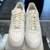 Nike White Air Force 1s Size 11.5