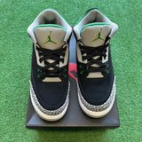 Jordan Pine Green 3s Size 6.5Y