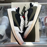 Jordan Travis Scott Olive Low 1s Size 6.5W/5M