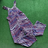 Vintage Buffalo Bills Zubaz Overalls Size M