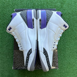 Jordan Dark Iris 3s Size 10