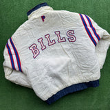Vintage Buffalo Bills Reversible Jacket Size L