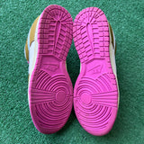 Nike Bronze Pink Low Dunk Size 10W/8.5