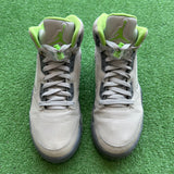 Jordan Green Bean 5s Size 8