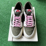 Jordan Travis Scott Medium Olive Low 1s Size 9