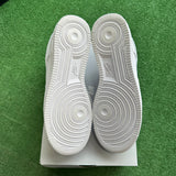Nike White Low Air Force 1s Size 10.5