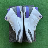Jordan Dark Iris 3s Size 10