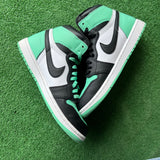 Jordan Green Glow 1s Size 10