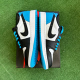 Jordan Dark Powder Blue Low 1s Size 5Y