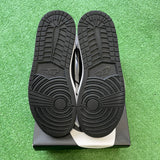Jordan Black White 1s Size 9.5