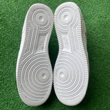 Nike White Low Air Force 1s Size 10