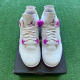 Jordan Hyper Violet 4s Size 5.5Y