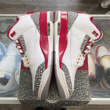 Jordan Cardinal 3s Size 9.5