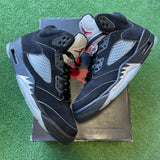Jordan Black Metallic 5s Size 9.5