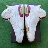 Jordan Maroon 6s Size 9.5