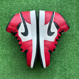 Jordan Chicago Black Toe Mid 1s Size 5.5Y