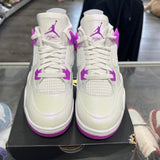 Jordan Hyper Violet 4s Size 7Y