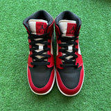 Jordan Chicago Black Toe Mid 1s Size 5.5Y