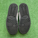 Jordan Black White Grey Low 1s Size 8
