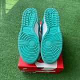 Nike Clear Jade Low Dunks Size 11.5