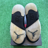 Jordan Black Metallic 5s Size 9