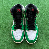 Jordan Lucky Green 1s Size 12W/10.5M