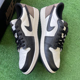 Jordan Mocha Low 1s Size 9.5
