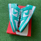Nike Clear Jade Low Dunks Size 11.5