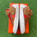 Nike Sacai British Tan Low Blazers Size 8.5