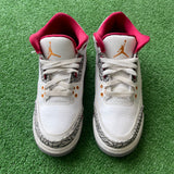 Jordan Cardinal 3s Size 6Y