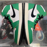 Jordan Lucky Green 1s Size 12W/10.5M