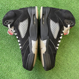 Jordan Reimagined Black Metallic 5s Size 10
