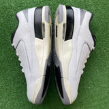 Jordan Black Metallic Silver 2/3s Size 11.5
