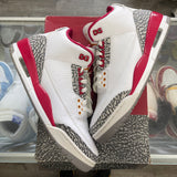 Jordan Cardinal 3s Size 9.5