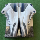 Jordan Midnight Navy 3s Size 13