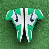 Jordan Lucky Green 1s Size 12W/10.5M