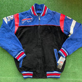 Vintage Y2K Buffalo Bills Bomber Jacket Size M