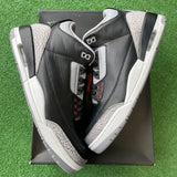 Jordan Black Cement 3s Size 13