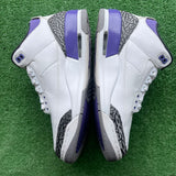 Jordan Dark Iris 3s Size 11
