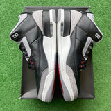 Jordan Black Cement 3s Size 13
