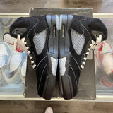 Jordan Black Metallic 5s Size 9