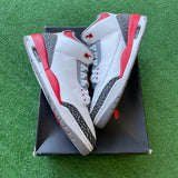 Jordan Fire Red 3s Size 13
