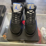 Jordan Racer Blue 5s Size 10.5