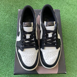 Jordan Mocha Low 1s Size 9.5