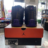 Jordan Field Purple 12s Size 10