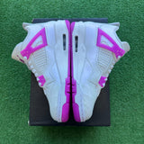 Jordan Hyper Violet 4s Size 5.5Y
