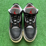 Jordan Black Cement 3s Size 10