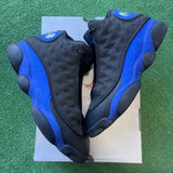 Jordan Black Hyper Royal 13s Size 8.5