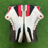 Jordan Fire Red 3s Size 11.5