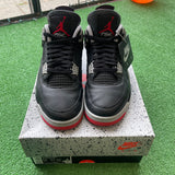 Jordan Reimagined Bred 4s Size 9.5